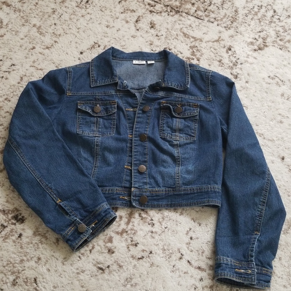 Cato Cropped Denim Jacket